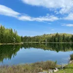 Pittsburg NH Waterfront Cabin. Direct Snowmobile & Atv Trail Access. Middle Pond