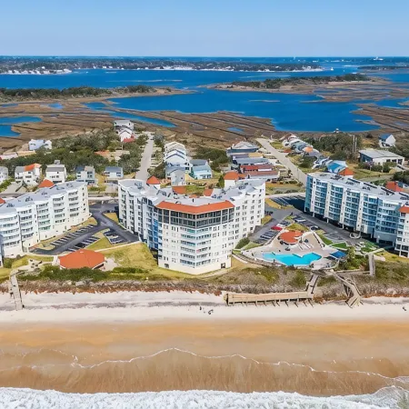 Ocean view, 1BR, 2BA Condo, St. Regis #1214, Topsail, NC