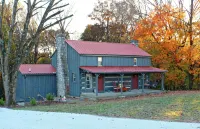 Rustic Retreat, a pre Civil War log cabin.