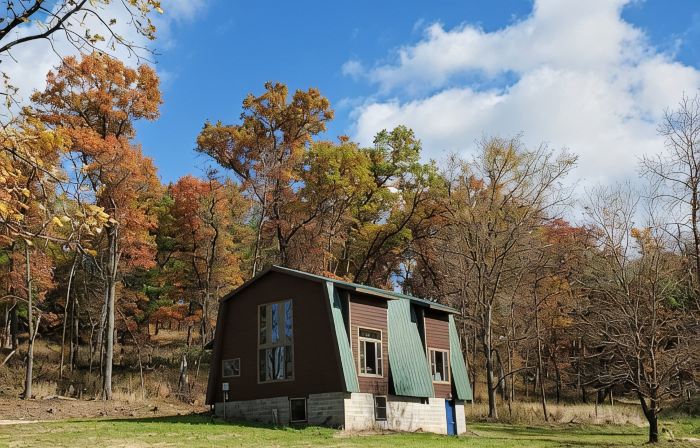 One-of-a-Kind House on 245 Acres w/ Prairie, Woods & Trout-Stream - Pet-Friendly