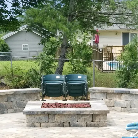 Outdoor oasis on the plateau