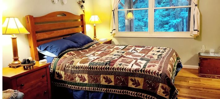 Spacious suite surrounded by nature with living room, fireplace, porch, fire pit Hotels in Caldwell County