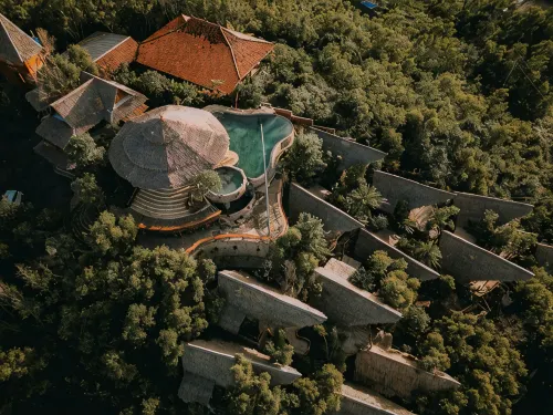 Ama Awa Resort - Parkplatz