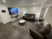 Quiet and modern 2 bed 1 bath apartment with changing sand table - ห้องครัว