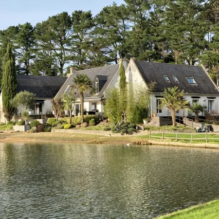 Beautiful outbuilding on property, seafront and golf course