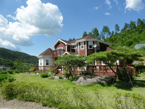 Boseong Danuri Pension - Parkplatz