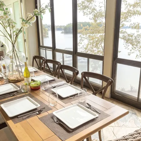 Gorgeous Estate w/180° Views of the Lake and 300+ ft of Waterfront!