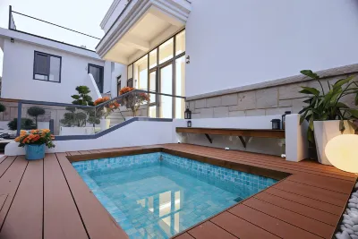 Qingdao Laoshan Mountain See Liuqingwan Guesthouse فنادق في 