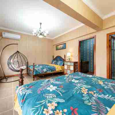 婉兮清揚語笑嫣然リゾートヴィラ(安明路支店) Rooms