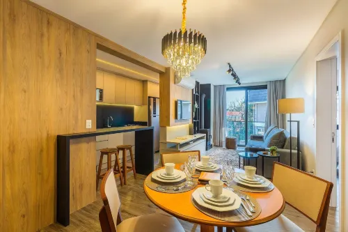 Charming Apartment with Fireplace in Gramado Sta0305 - 4 Sao