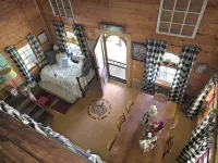 Saunders Cabin Wifi. Creek w/Fire Pit, Cornhole, ax Board, Horseshoes. Big Field Hotels in Caldwell County