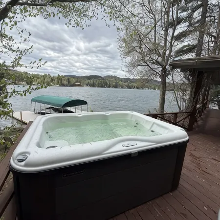 Private Cabin Island Escape Boat Required Pets Retreat Lakefront Sleeps 10