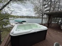 Private Cabin Island Escape Boat Required Pets Retreat Lakefront Sleeps 10