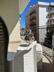 Saturn vacation home.  It is located within walking distance of the sea, 150 meters from the center