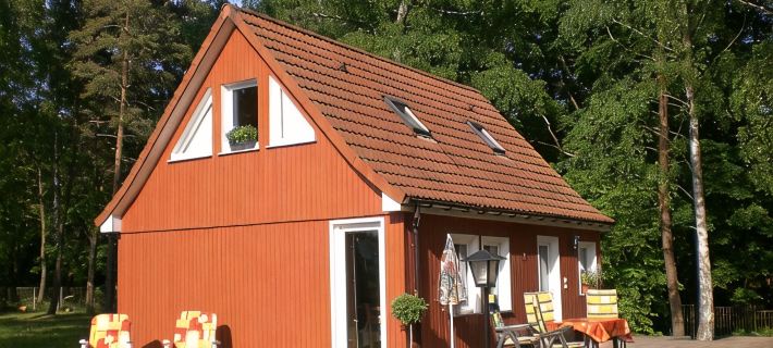Ferienhaus Direkt am Küstenwald nur 10 Minuten Fußweg zum Strand 欽諾維茨住宿飯店