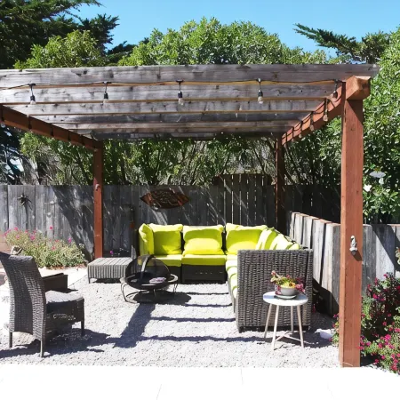Charming modern bungalow w/ hot tub steps away from the beach