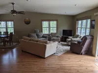 Secluded Home in Central Door County エッグ・ハーバーのホテル