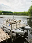 Think Spring! Book now for fishing, campfires and boating on Mystery Lake!