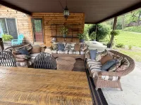 gaze at Seneca Rocks from living room sofa Hotels in Pendleton County