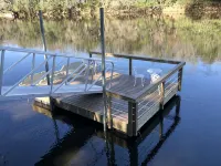 Suwannee River Retreat with Private Dock, Free Kayaks, and Fire Pit Hotels in Suwannee County