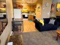 Spacious Open Living Space in This Beautiful Mother-in-Law Basement Apartment Hotels in Blanding