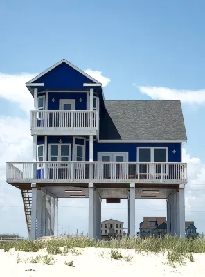 Right on the Beach