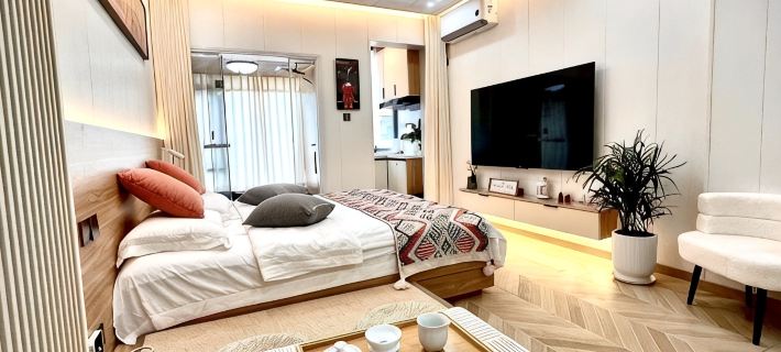 Tanggou Wenquan Linxi Xiaozhu Apartment (Hutang Line) Hotels in Benxi County