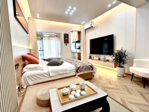 Tanggou Wenquan Linxi Xiaozhu Apartment (Hutang Line)