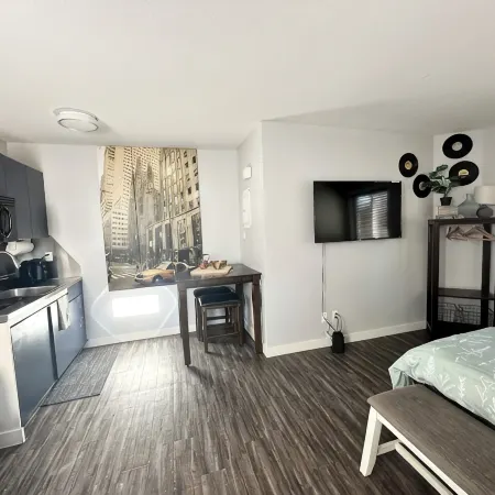 Private/ Pet-friendly Themed Suite with Kitchenette! Fast Wi-Fi, Central