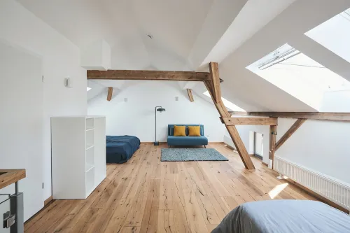 Large Maisonette Apartment "Eisvogel" in Former Stable, 3 Minutes to the Lake - 3성급