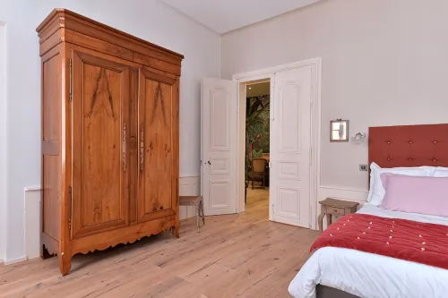 Haussmann apartment 100 m2 - Great comfort - Colmar center, quiet. - ห้องครัว