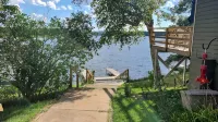 Pristine  views in peaceful bay on 5 Lake Chain.  pontoon rental available - Wifi