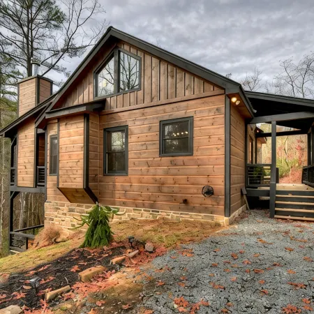 BUDDHA BLUE RIDGE DREAMCATCHER ~ 2Bd 2Bth Brand New Custom Cabin 2 miles to town