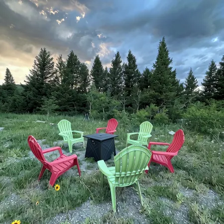 Relaxing Cabin with Waterfall near Glacier National Park - King Bed!