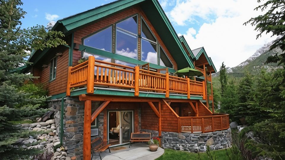 A Bear and Bison Country Inn