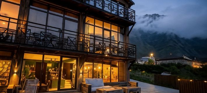 Chemodann Kazbegi Hoteles en Stepantsminda