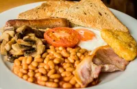 King Arthurs Arms - breakfast