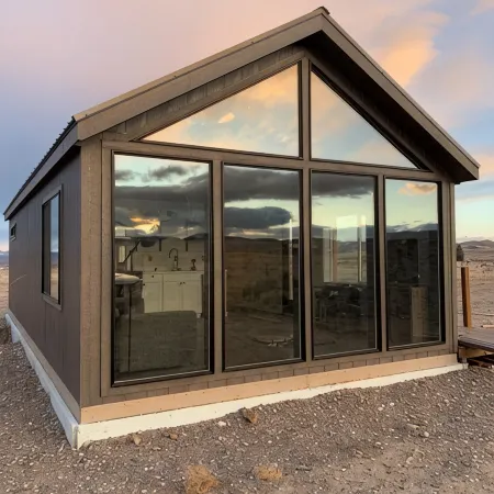 Alturas 1: New Modern 1BR Cabin, Big Windows for Big Mountain Views