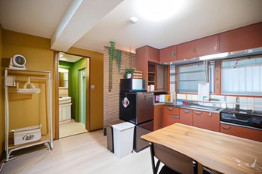 하카타 아파트먼트 객실 주방