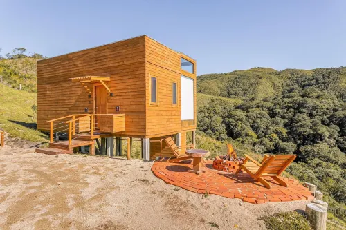 Amazing Cabin with Mountain View VST021 Hotels in Anitápolis