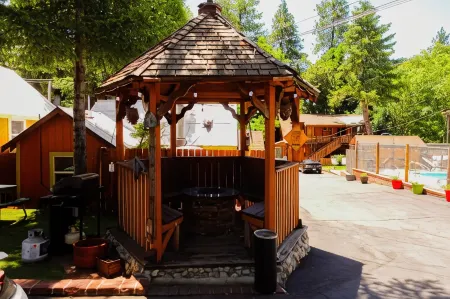 Sleepy Hollow Cabins & Hotel Отели в г. Крестлайн