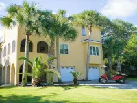 50% Special!  Mediterranean Villa;  444 ft to Beach! Ranked in Top 1%. Hotels in Folly Beach
