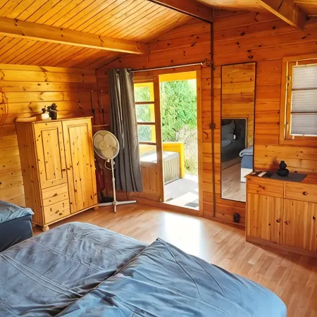 Vacation home "Im Wäldchen" near the lake for couples and families with pets