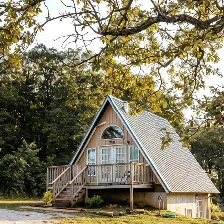 Arkansas A-Frame creates cozy, comfortable memories for years to come.