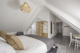 Modern city apartment located in the heart of the city center.