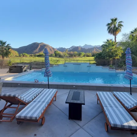 Exquisite Exclusive Elegant 4 Bdrm 6 bth heated pool moutain & golf course views