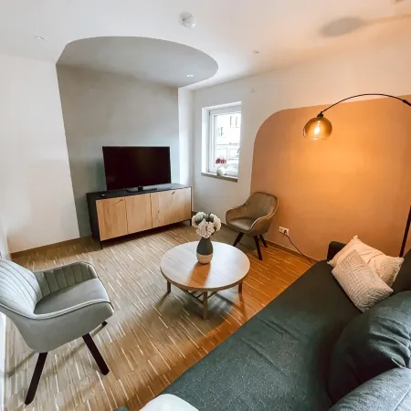 Modernes Charmantes Apartment 1-7 Personen Wlan Gratis Parkplatz