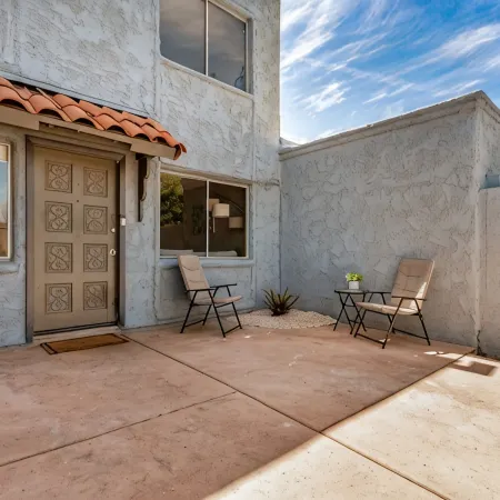 Pet Friendly Townhome with New Furnishings and Private enclosed Patio.