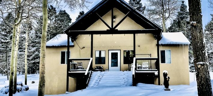 Secluded Mountain Chalet in Angel Fire Country Club Hotels in Colfax County