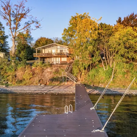 Spacious Lakefront Escape w/ Beach, Stocked Kitchen, Near Wineries & Views!